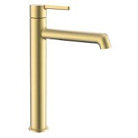 Смеситель для умывальника высокий Koer KB-11029-12 Цвет матовое золото (KR5502) Смеситель для умывальника высокий Koer KB-11029-12 Цвет матовое золото (KR5502)