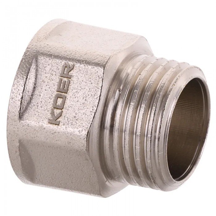 Удлинитель Koer WM.E06-15.WN - 1/2"-15мм (KR3002) Удлинитель Koer WM.E06-15.WN - 1/2"-15мм (KR3002)
