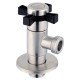 Кран для подключения сантехприборов Zerix VAL-09-1/2x1/2 из нерж.стали SUS304 (ZX5102) Кран для подключения сантехприборов Zerix VAL-09-1/2x1/2 из нерж.стали SUS304 (ZX5102)