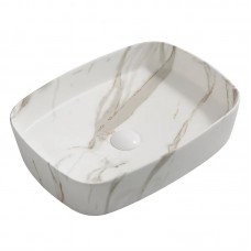 Раковина накладная Mixxus Premium BEVEL-0102 MARBLE 495х370х135mm (MP6519) Раковина накладная Mixxus Premium BEVEL-0102 MARBLE 495х370х135mm (MP6519)