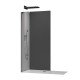 Душевая перегородка Koer SR SP02-100x200-TR-07 Walk-In прозрачное стекло Easy Clean 8мм, графит (KR Душевая перегородка Koer SR SP02-100x200-TR-07 Walk-In прозрачное стекло Easy Clean 8мм, графит (KR