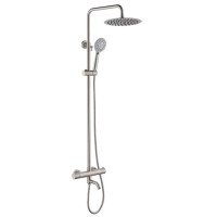 Душевая колонна с термостатическим смесителем Koer KI-57018-02 3 функции, из нерж.стали SUS304 (Цве
