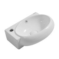 Раковина подвесная Mixxus Premium DIVERSE-1201-R 400х215х140mm с отверстием под смеситель и перелив Раковина подвесная Mixxus Premium DIVERSE-1201-R 400х215х140mm с отверстием под смеситель и перелив