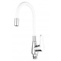 Смеситель для кухни Mixxus Elvis 014 (Nut) Refl.White (без подводки) (MI6309)