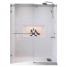 Дверь в нишу Koer SR SD06-140x220-TR-01 прозрачное стекло Easy Clean 8мм, хром (KR5368) Дверь в нишу Koer SR SD06-140x220-TR-01 прозрачное стекло Easy Clean 8мм, хром (KR5368)