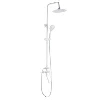 Душевая колонна со смесителем Plamix Rain-009-J.White (цвет белый) (PM0636) Душевая колонна со смесителем Plamix Rain-009-J.White (цвет белый) (PM0636)