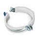Хомут трубный оцинкованный Koer KCB.10.G 4" (110-118) серый (KR2792) Хомут трубный оцинкованный Koer KCB.10.G 4" (110-118) серый (KR2792)