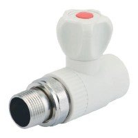 Кран радиаторный 20x1/2 прямой PPR Koer K0159.PRO (KP0204) Кран радиаторный 20x1/2 прямой PPR Koer K0159.PRO (KP0204)