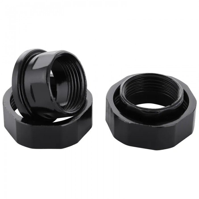 Комплект гаек VODOMET для циркуляционного насоса (пара) ДУ 32 (2"-1 1/4") черный (VO4314)