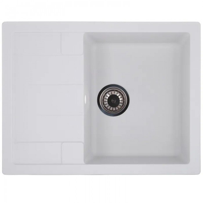 Мийка кухонна Zerix ZS-6550S-01 Біла (ZX4539) Мийка кухонна Zerix ZS-6550S-01 Біла (ZX4539)