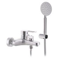 Змішувач для ванни з нерж. сталі SUS304 Zerix HSB-009 (Euro) (ZX3158) Змішувач для ванни з нерж. сталі SUS304 Zerix HSB-009 (Euro) (ZX3158)
