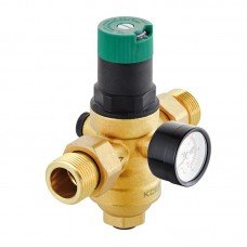 Редуктор тиску з фільтром тонким очищенням та манометром Koer KR.1241 - 1" (KR3183) Редуктор тиску з фільтром тонким очищенням та манометром Koer KR.1241 - 1" (KR3183)