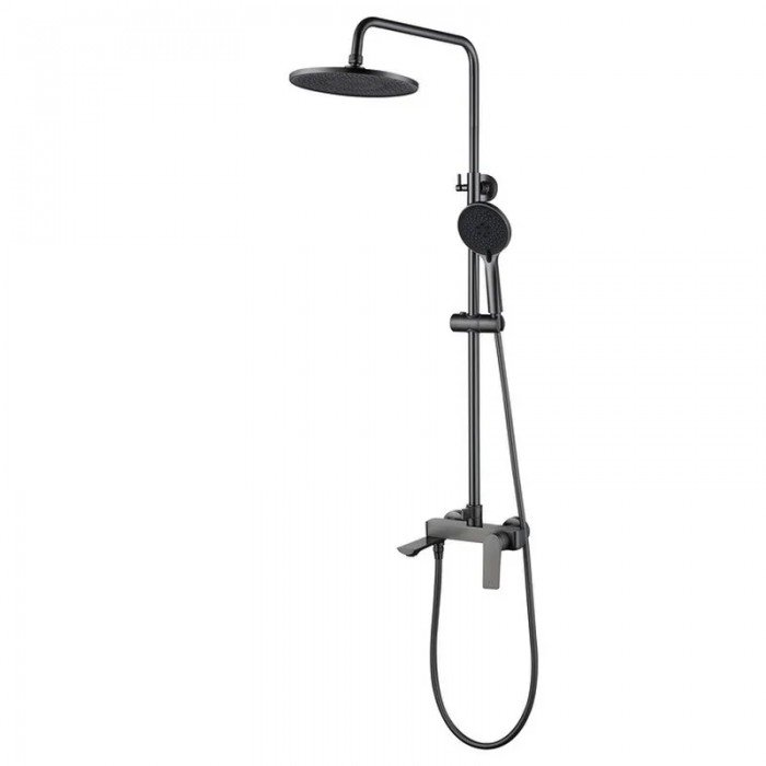 Душова колона Mixxus Premium DERBY 009-J GRAPHITE зі змішувачем (MI6610) Душова колона Mixxus Premium DERBY 009-J GRAPHITE зі змішувачем (MI6610)