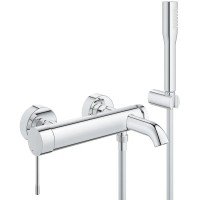 Однорычажный смеситель для ванны Grohe Essence (25249001)