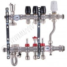 Коллектор со встроенным смесит. узлом Koer KR.S1013-3 1"х3 SUS304 и евроконусами 3/4-16 (KR2946) Коллектор со встроенным смесит. узлом Koer KR.S1013-3 1"х3 SUS304 и евроконусами 3/4-16 (KR2946)
