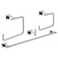Набір аксесуарів 4 в 1 Grohe Essentials Cube New (40778001) Набір аксесуарів 4 в 1 Grohe Essentials Cube New (40778001)