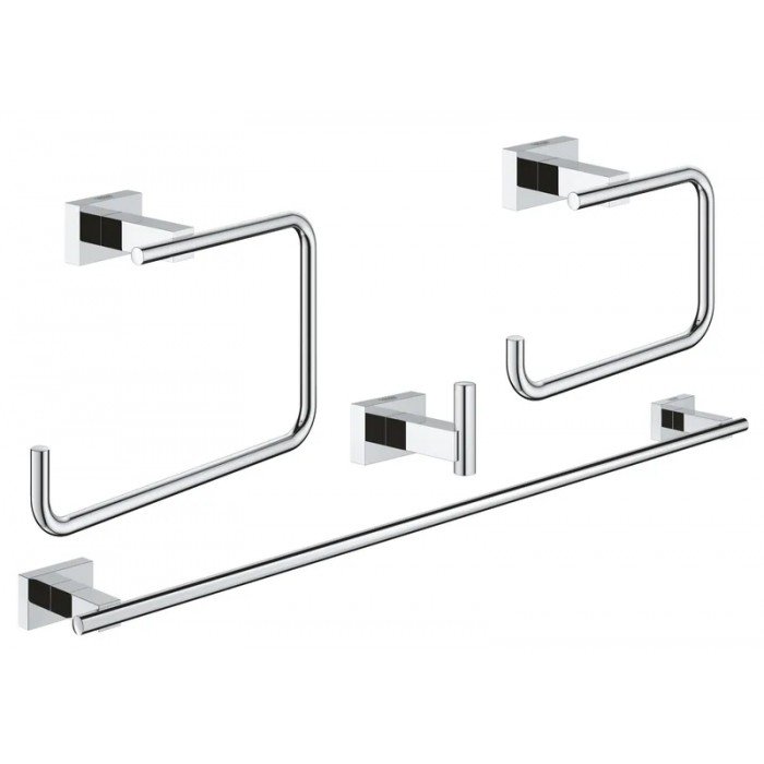 Набор аксессуаров 4 в 1 Grohe Essentials Cube New (40778001) Набор аксессуаров 4 в 1 Grohe Essentials Cube New (40778001)