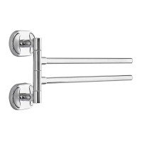 Тримач для рушника поворотний (2 планки) Zerix AFB-0112 (ZX5044)