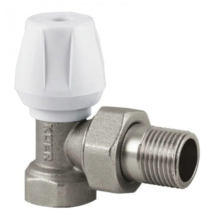 Вентиль радиаторный угловой 1/2x1/2 (Koer KR.905) (KR2846) Вентиль радиаторный угловой 1/2x1/2 (Koer KR.905) (KR2846)