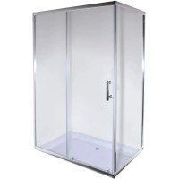 Душова кабіна без піддону Mixxus HARD SC01-100x80x185-TR CHROME прозоре скло 5мм (MI6911) Душова кабіна без піддону Mixxus HARD SC01-100x80x185-TR CHROME прозоре скло 5мм (MI6911)