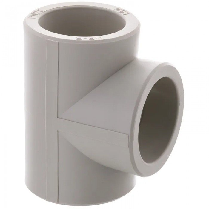 Тройник 63x63x63 PPR Europroduct EP.0031 (EP4082) Тройник 63x63x63 PPR Europroduct EP.0031 (EP4082)