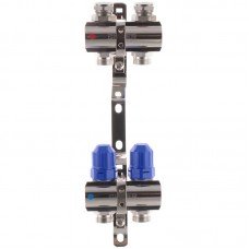 Коллекторный блок с термостатическими клапанами Koer KR.1100-02 1”x2 ways (KR2628)