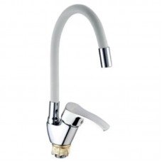 Смеситель для кухни Mixxus YUB4-279 Reflector White с белым силиконовым изливом (MI6486) Смеситель для кухни Mixxus YUB4-279 Reflector White с белым силиконовым изливом (MI6486)