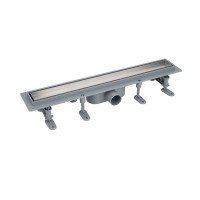 Душевой трап MIXXUS DRAIN-06-80 с пласт. основой и накладкой из нерж. стали 70x800мм (MI6525)