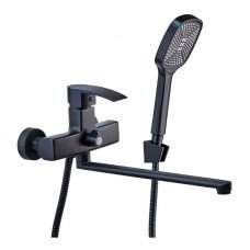 Смеситель для ванной Mixxus Magnum 006 (Euro) Black (MI6197)