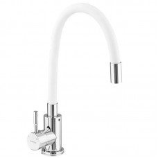 Змішувач для кухні Mixxus SUS-011 Chrome Refl.White (нерж. сталь) (MI6233) Змішувач для кухні Mixxus SUS-011 Chrome Refl.White (нерж. сталь) (MI6233)