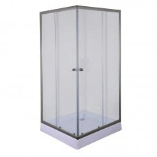 Душевая кабина с низким поддоном Mixxus CUBIC SCT01-90x90x195-TR GRAPHITE прозрачное стекло 4мм (MI Душевая кабина с низким поддоном Mixxus CUBIC SCT01-90x90x195-TR GRAPHITE прозрачное стекло 4мм (MI