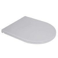 Сидение-крышка для унитаза Mixxus Premium SEAT COVER ELLIPSE-WAVE-2001 с микролифтом 428х361х50mm (