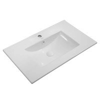 Раковина мебельная Mixxus Premium CUBIC-1503 810х460х170mm с отверстием под смеситель и переливом (