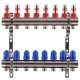 Коллекторный блок с расходомерами Koer KR.1110-08 1”x8 ways (KR2645) Коллекторный блок с расходомерами Koer KR.1110-08 1”x8 ways (KR2645)
