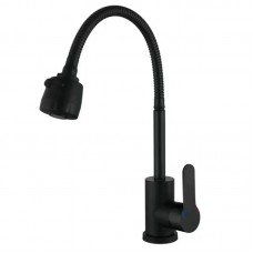 Смеситель для кухни Zerix DAX-011 Black Reflector с нерж. стали SUS304 (ZX4822) Смеситель для кухни Zerix DAX-011 Black Reflector с нерж. стали SUS304 (ZX4822)