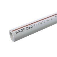 Труба композит (базальт) Europroduct PPR 63x10,5 (12 м) (EP5021) Труба композит (базальт) Europroduct PPR 63x10,5 (12 м) (EP5021)