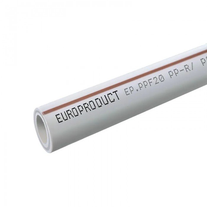 Труба композит (базальт) Europroduct PPR 63x10,5 (12 м) (EP5021) Труба композит (базальт) Europroduct PPR 63x10,5 (12 м) (EP5021)