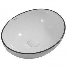 Раковина накладная MIXXUS PREMIUM ELLIPSE-0108 EDGE BLACK 400х330х145mm (MP6527) Раковина накладная MIXXUS PREMIUM ELLIPSE-0108 EDGE BLACK 400х330х145mm (MP6527)
