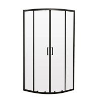 Душевая кабина без поддона Mixxus Premium DIVERSE SC01-90x90x195-TR Black прозрачное стекло 5мм (MI Душевая кабина без поддона Mixxus Premium DIVERSE SC01-90x90x195-TR Black прозрачное стекло 5мм (MI