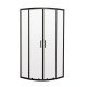 Душевая кабина без поддона Mixxus Premium DIVERSE SC01-90x90x195-TR Black прозрачное стекло 5мм (MI