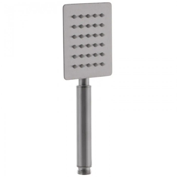 Ручная лейка для душа Zerix LR70001 (квадратная) (нерж. сталь) (LL1640)