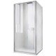 Душевая кабина без поддона Koer SR SC08-90x90x200-TR-01 прозрачное стекло Easy Clean 6мм, хром (KR5 Душевая кабина без поддона Koer SR SC08-90x90x200-TR-01 прозрачное стекло Easy Clean 6мм, хром (KR5