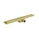 Душевой трап из нержавеющей стали SUS304 Koer FD35-70x800-Brushed Gold (AC0719) Душевой трап из нержавеющей стали SUS304 Koer FD35-70x800-Brushed Gold (AC0719)
