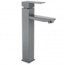 Смеситель для умывальника Mixxus KUB-001-High graphite из нерж. стали SUS304 (MI6094) Смеситель для умывальника Mixxus KUB-001-High graphite из нерж. стали SUS304 (MI6094)