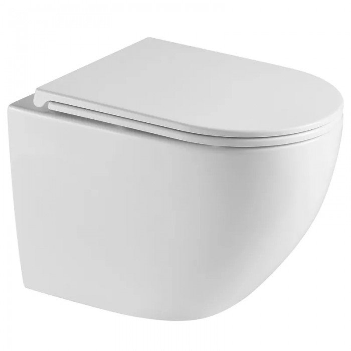 Унітаз підвісний Mixxus Premium Ellipse-0303-R 520x365x360mm, система змиву Rimless (MP6463) Унітаз підвісний Mixxus Premium Ellipse-0303-R 520x365x360mm, система змиву Rimless (MP6463)