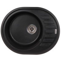 Мийка кухонна Zerix ZS-6250R-03 Чорна (ZX4548)