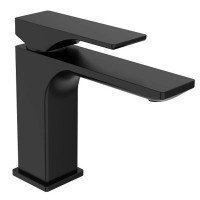 Змішувач для умивальника Koer KB-10010-05 (Колір чорний) (KR3479)