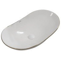 Раковина накладная MIXXUS PREMIUM WAVE-0105 EDGE GOLD 620х360х160mm (MP6557) Раковина накладная MIXXUS PREMIUM WAVE-0105 EDGE GOLD 620х360х160mm (MP6557)