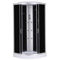Бокс душевой с гидромассажем Mixxus STRONG SBH02-90x90x215-GR SATIN низкий поддон (MI6891) Бокс душевой с гидромассажем Mixxus STRONG SBH02-90x90x215-GR SATIN низкий поддон (MI6891)