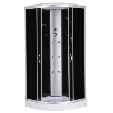 Бокс душевой с гидромассажем Mixxus STRONG SBH02-90x90x215-GR SATIN низкий поддон (MI6891) Бокс душевой с гидромассажем Mixxus STRONG SBH02-90x90x215-GR SATIN низкий поддон (MI6891)